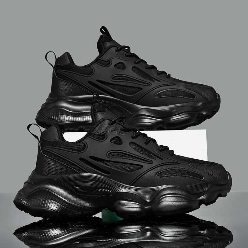 Trend Mens Sneakers Trend Platform Sport Walking Shoes Male High Quality Street Athletic Basketball Shoes Sneakers Men Good Y250314