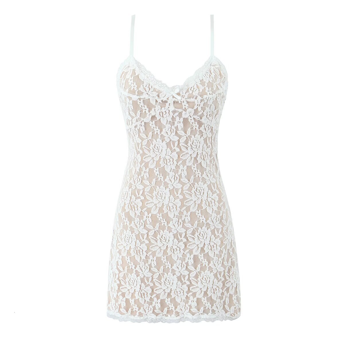 Hot Girl Pure Desire Slim Fit Design Sense Lace Jacquard Dress 2025 Summer New Product Sexy Hip Bag Suspender Short Skirt