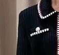Women's Patchwork Color Contrast Knit Top V Neck Pocket Sweater Cardigan