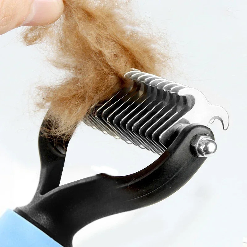 Pet hair removal comb dog grooming puppy trimming tool pet fur y250312