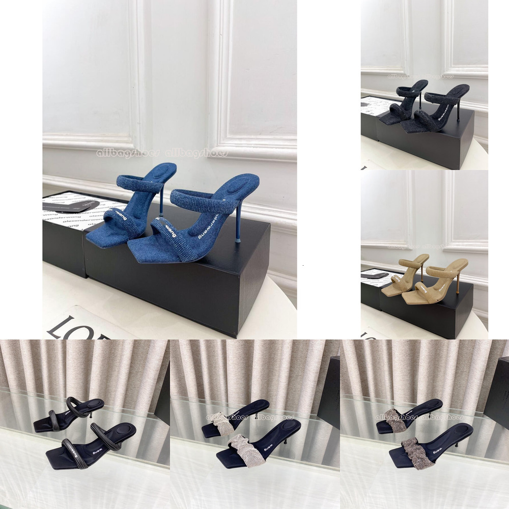 Designer Shoes Alexanderr Wangg Dress Shoes Luxury Lady Heels Top Sheepskin Manufacturing Top Quality High Heels Platform Beige Pumps Sandals With Logo And Box TX