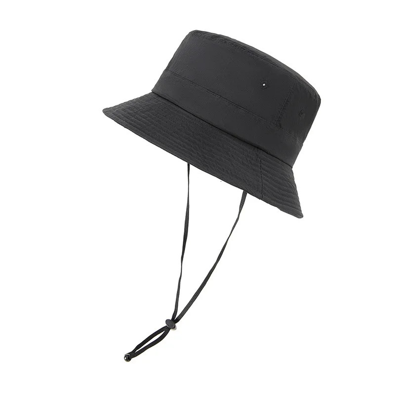 Spring/Summer High Quality Dry Fast Fishermans Hat Womens Beach Sun Hat Mens Large Bucket Hat 56-58cm 58-60cm 250314