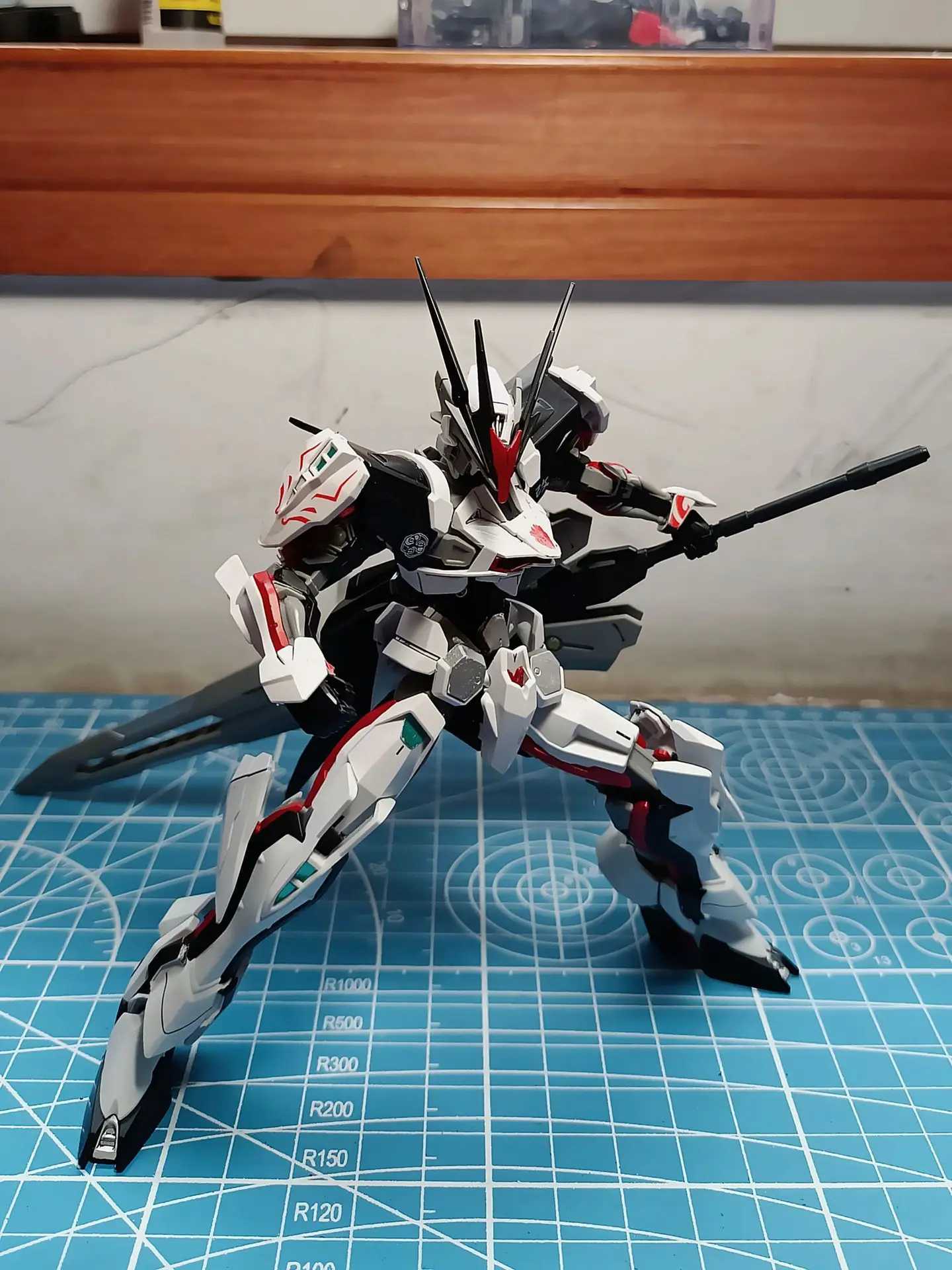 XD 1/144HG GUNDAM ASTRAY OUT FRAME Anime Figures figurine Assembly Robot Model Plastic Room Decoration Collection Toys Kid GiftC250315