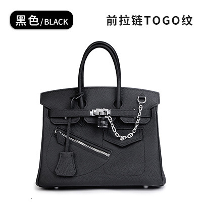 Guangzhou Baiyun Top Layer Cowhide Genuine Women's Leather Bag, Versatile Handbag, Crossbody Bag For Women