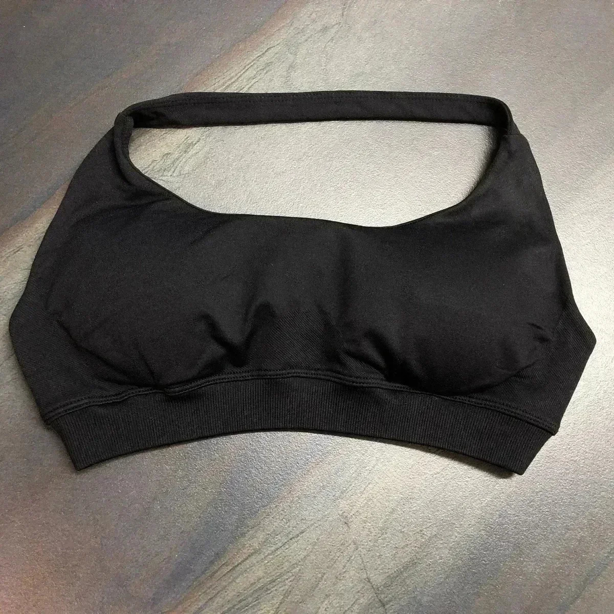Impact Sports bra womens seamless camisole sexy open back yoga top mid support gym cut sweatshirt 250314