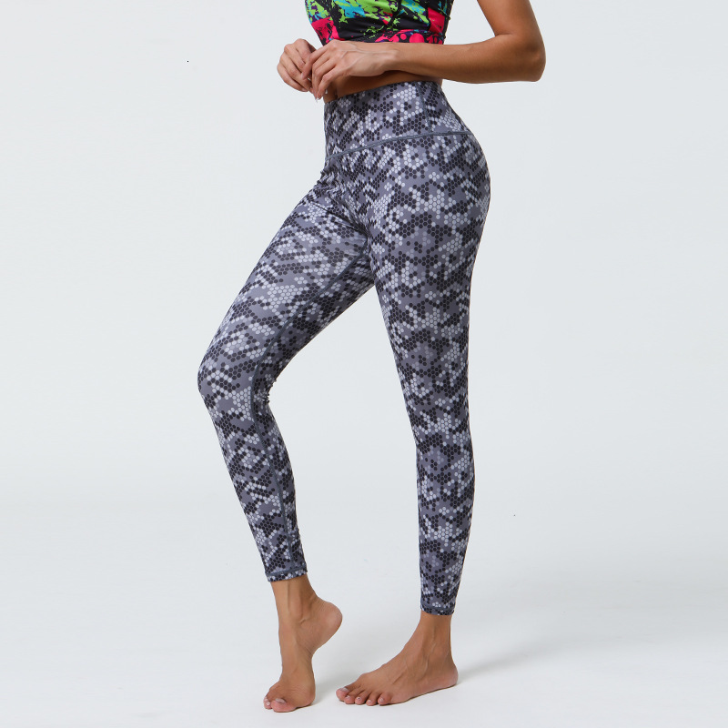 New leggings Yoga Pants Printed Colorful printed yoga Fitness pants tracksuit