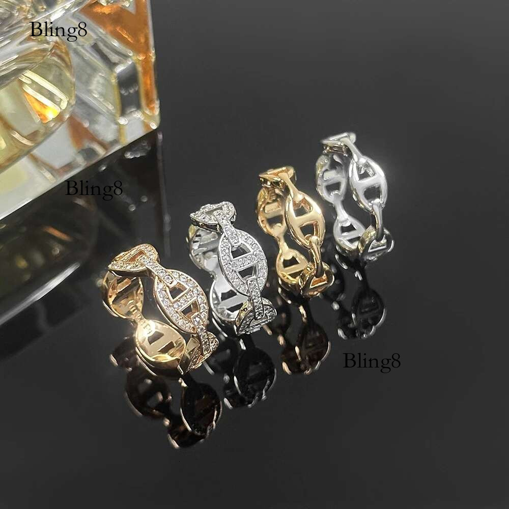 Personality Fashion Hollowed Out Full Dia Rings Wedding Jewelry Accessories Holiday Gifts For Women female