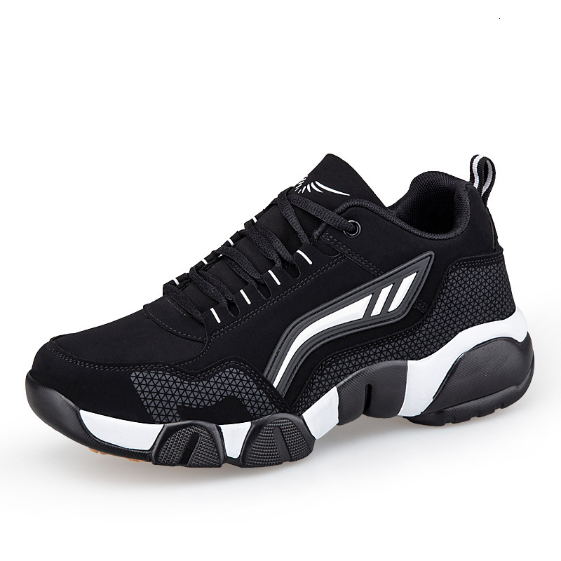 Men Leather Sneakers 2025 New Fashion Waterproof Designer Shoes Youth Outdoor Sport Running Shoes