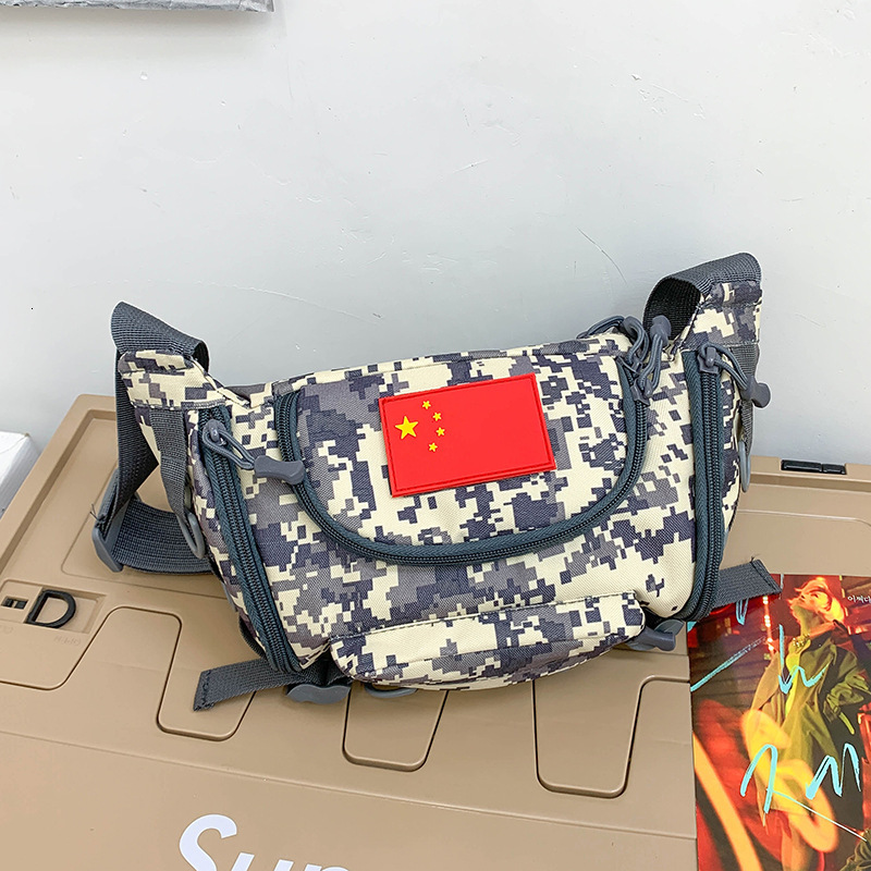 Tactical waist outdoor military fan large capacity and women's cycling casual men's one shoulder crossbody bag, sports road sub bag