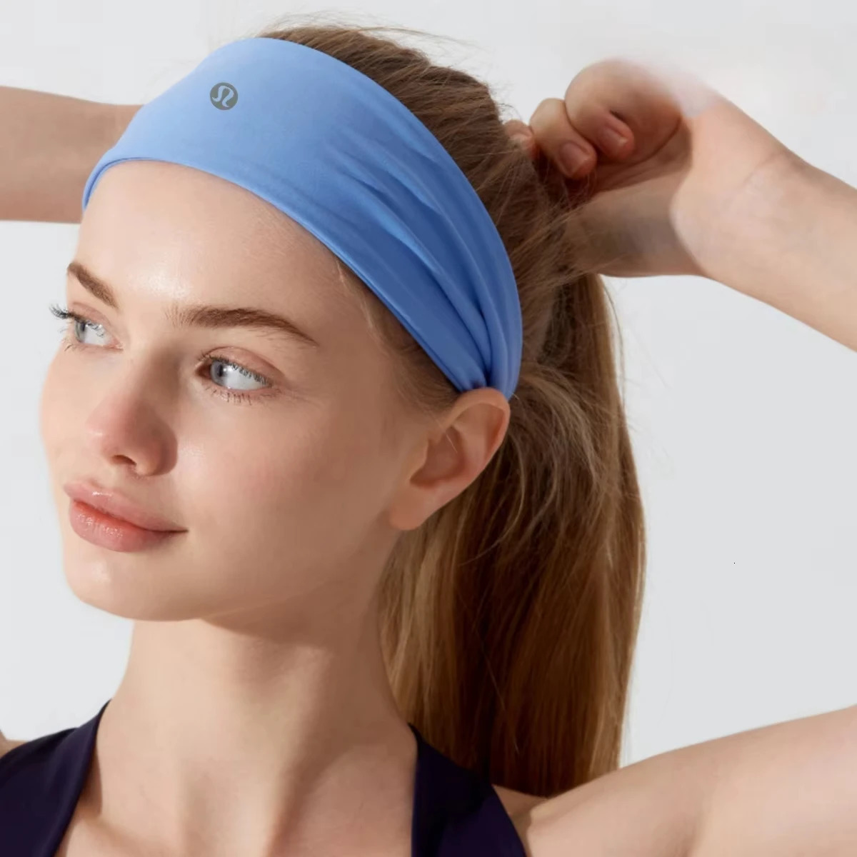 Summer High Elasticity Breathable Yoga Fitness Headbands Moisturizing Headbands Sports Running Headbands 250314