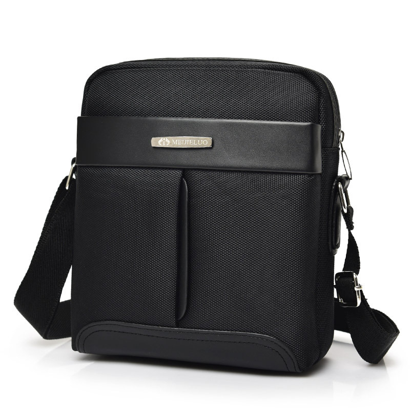 Trendy fashionable shoulder crossbody Korean version men's casual business, Oxford cloth small bag designer bag