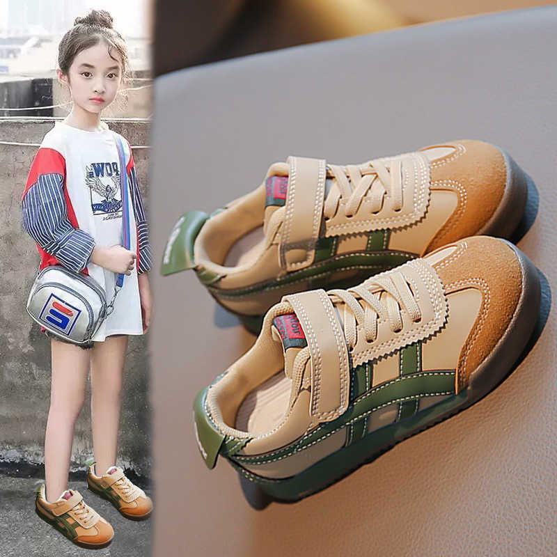 Athletic Outdoor Childrens Forrest Gump Boys 2025 Spring and Autumn New Style Girls Casual Sports Shoes C260130