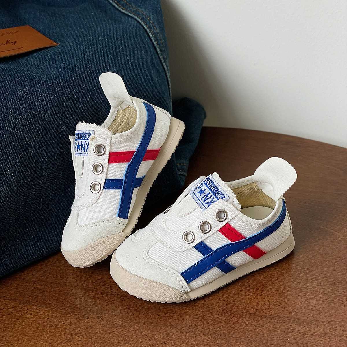 Athletic Outdoor 15-42 Girls canvas shoes Korean version casual childrens walking shoes spring and summer baby shoes boys board shoes trendyY2503147IT