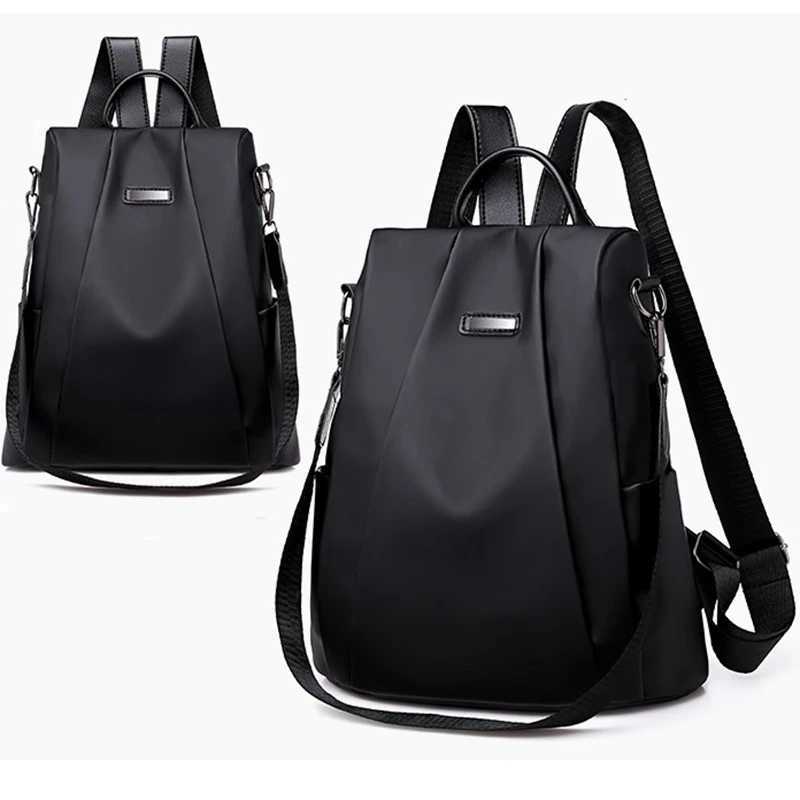 New Arrival Anti theft fashion backpack for women casual waterproof school bag multi-functional shoulder bag for teenagers and girls travel Rucksack T