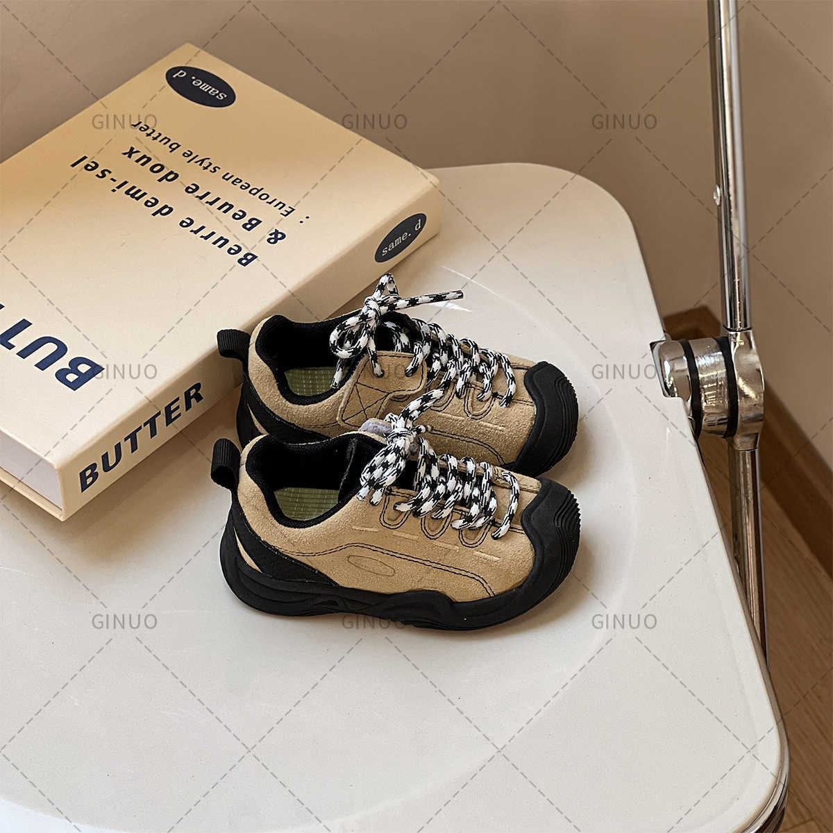 Athletic Outdoor 16-30 Girls walking shoes soft soled baby sports shoes baby shoes baby shoes boys autumn board shoesY250314RIUQ