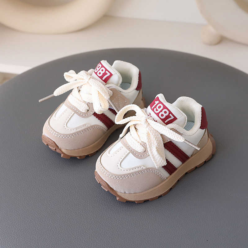 Athletic Outdoor Girls shoes 2025 Spring and Autumn new style walking shoes childrens casual shoes waterproof leather surface mens treasure Forrest sY