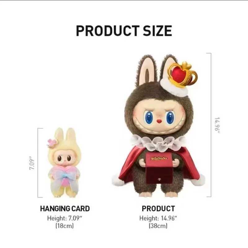 Genuine Anime Figure Labubu The Monsters V3 LetS Checkmate Series Vinyl Doll Queen Keychain Pendant Valentines Day Toy Gift W250315