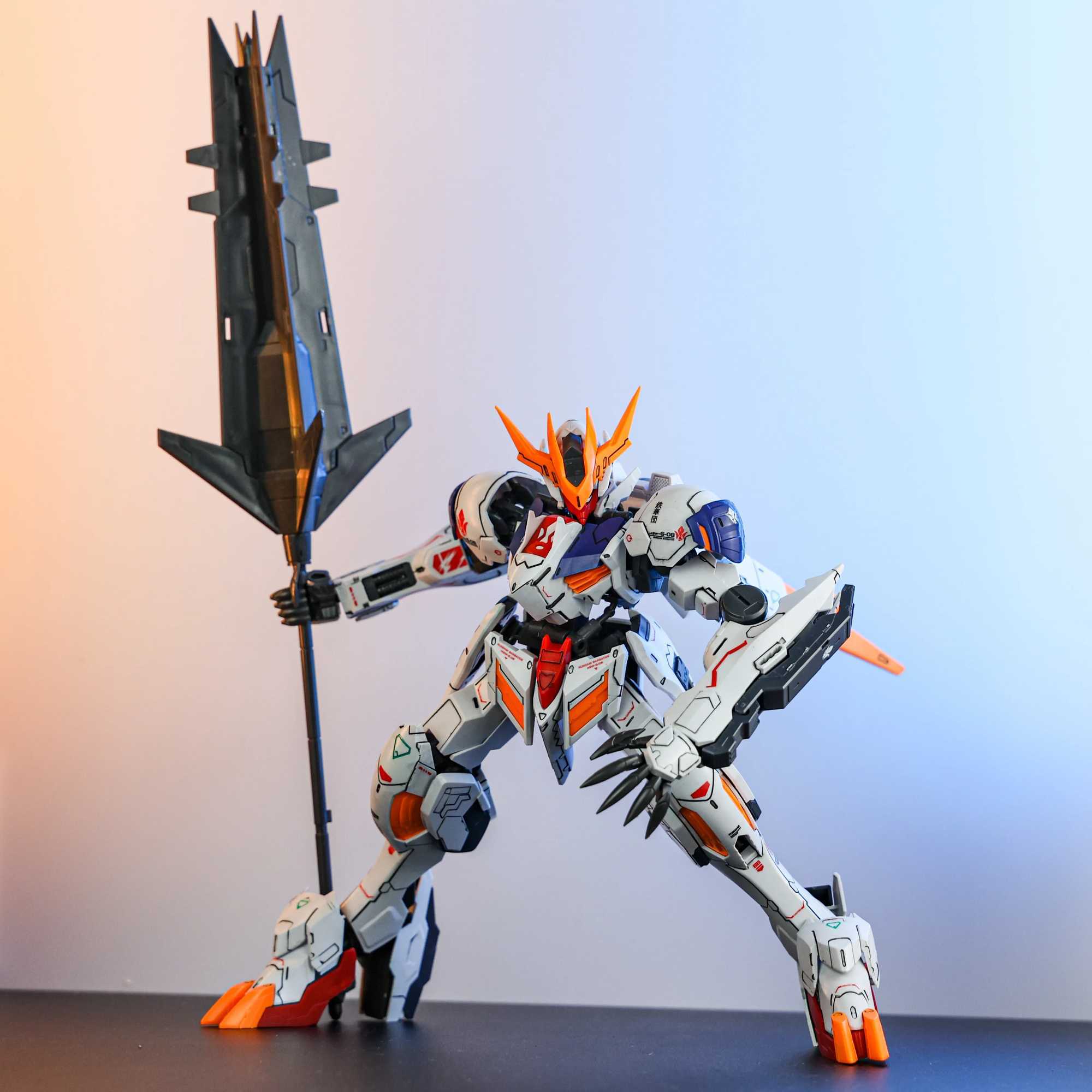 MAX MODEL 1/100 Barbatos Lupus Rex Assembly Model Kit Action Figures Robot Plastic Statue Model Kits Collection Toys GiftsC250315