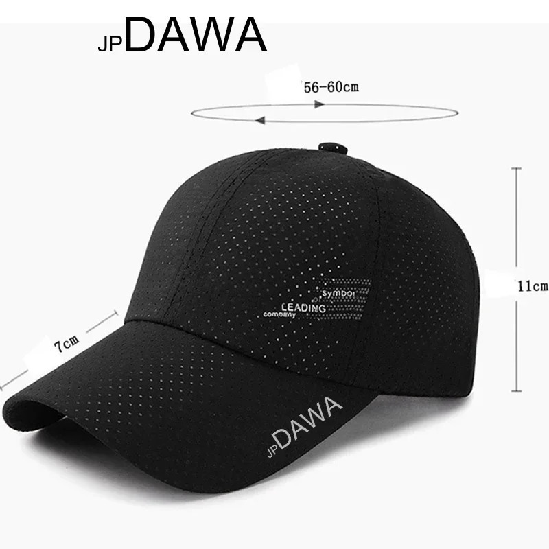 JP Dawa Summer Fishing Hat Sunscreen Baseball Sports Outdoor Travel Duck Tongue Bicycle Sunshade Mountaineering Sun 250304