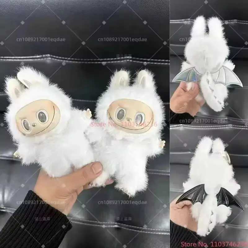 2025 Hot Selling Monster Labubu Series Zimomo Angel Creative Change Doll Shape Vinyl Pendant Doll Toy Copy Toy Birthday Gift W250315