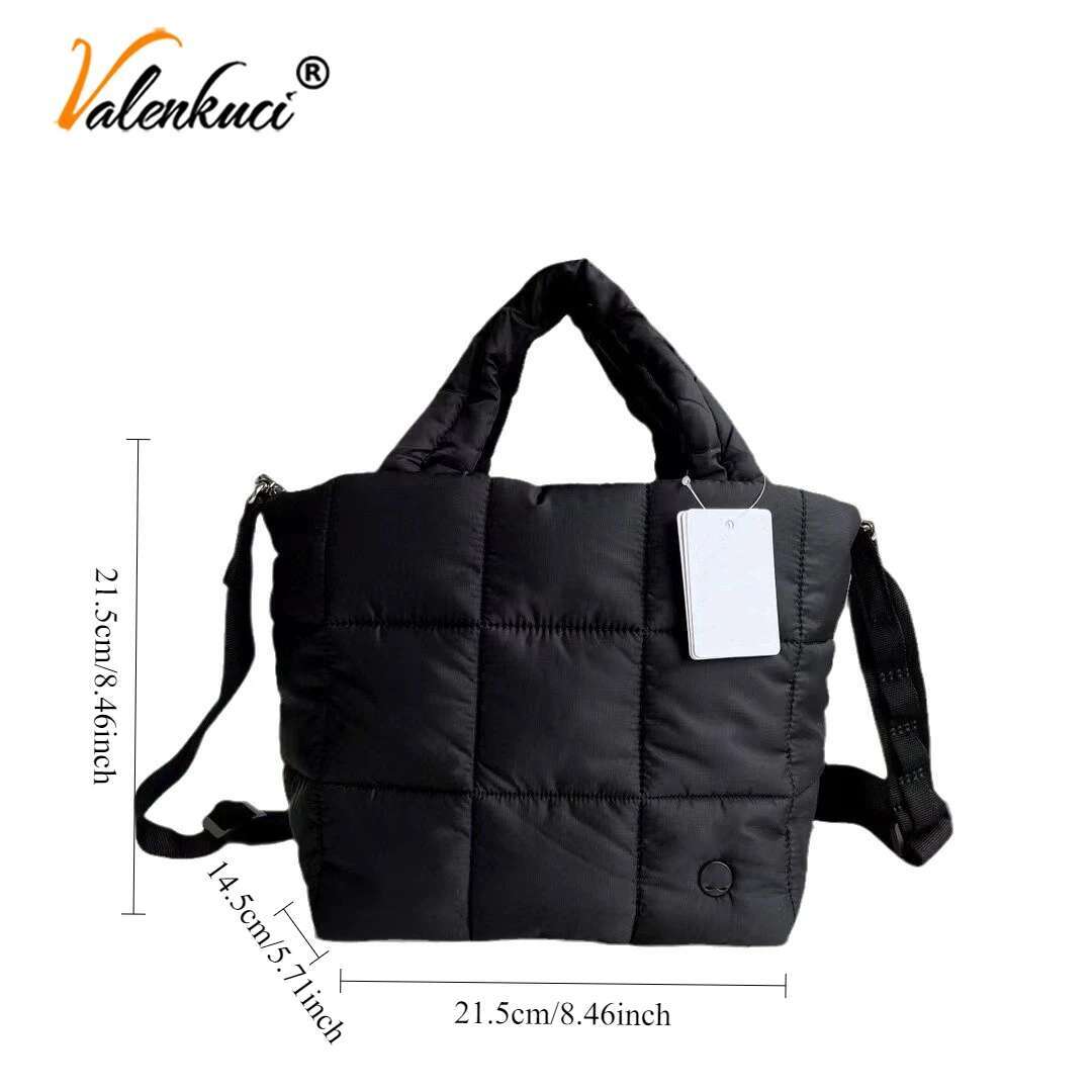 Lemon Down Puff High-End Fashion Handbag, Crossbody Bag, Tote Women's Bag