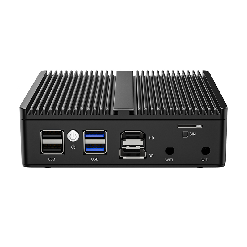 Intel N100 Celeron N5105 Soft Router Fanless Mini PC 4x Intel i226 i225 2.5G LAN HD DP pfSense Firewall Appliance ESXI AES-NI