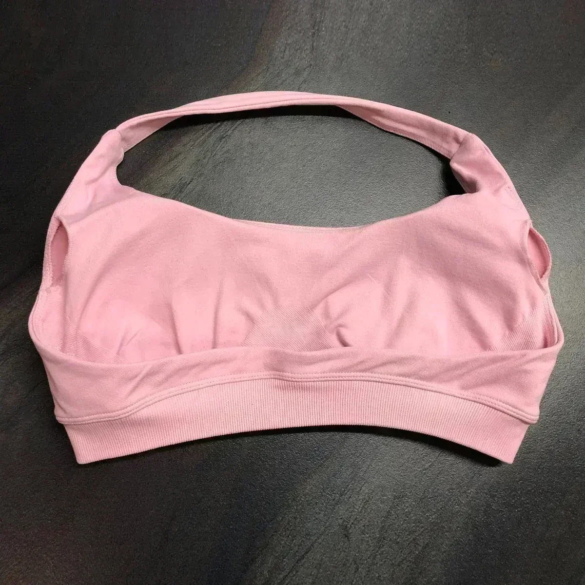 Impact Sports bra womens seamless camisole sexy open back yoga top mid support gym cut sweatshirt 250314