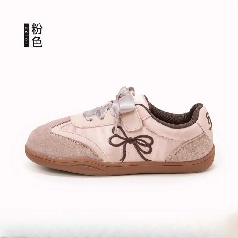 Athletic Outdoor Girls moral training shoes Spring and Autumn 2025 new childrens shoes Autumn sports shoes Board shoes Womens treasure kindergarten cY