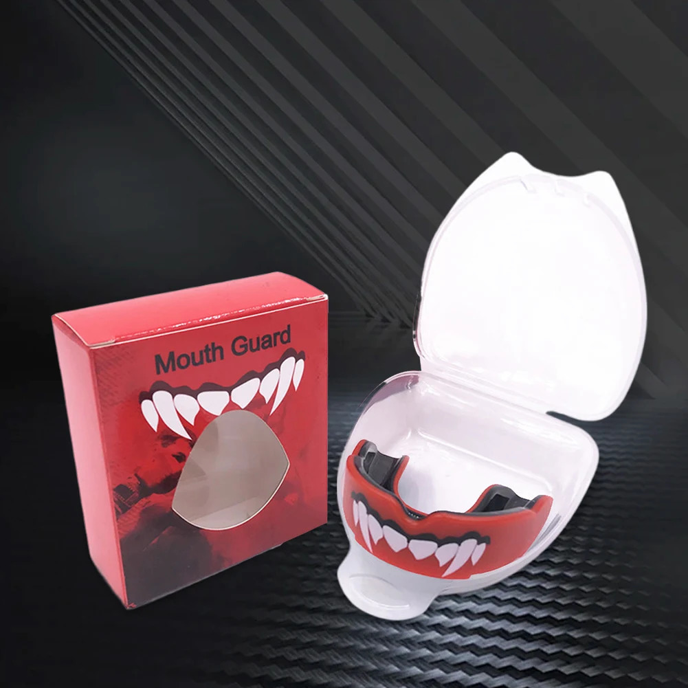 Adults and Junior Gum Shield Dual Layer Premium Protection Fighting Training Tooth Protection for Basketball Rugby Boxing Karate 250314