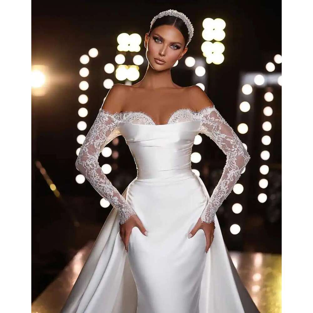 Style Bridal Dresses - Elegant Fashion Lady Mermaid Wedding Dress For Special Ocns and Night Parties