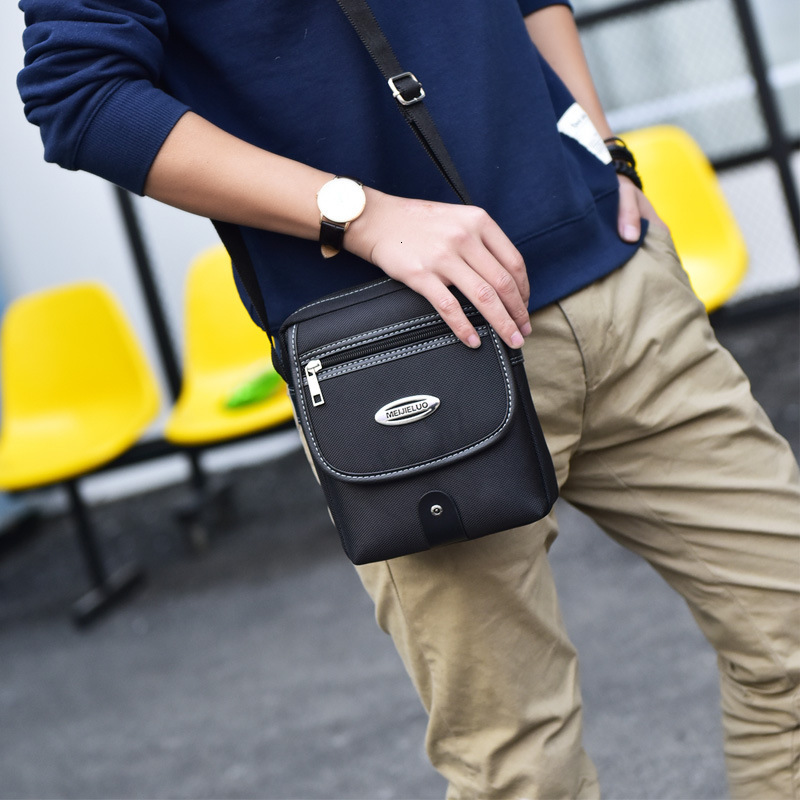 Trendy backpack Oxford cloth shoulder crossbody designer bags Casual men's business small bag