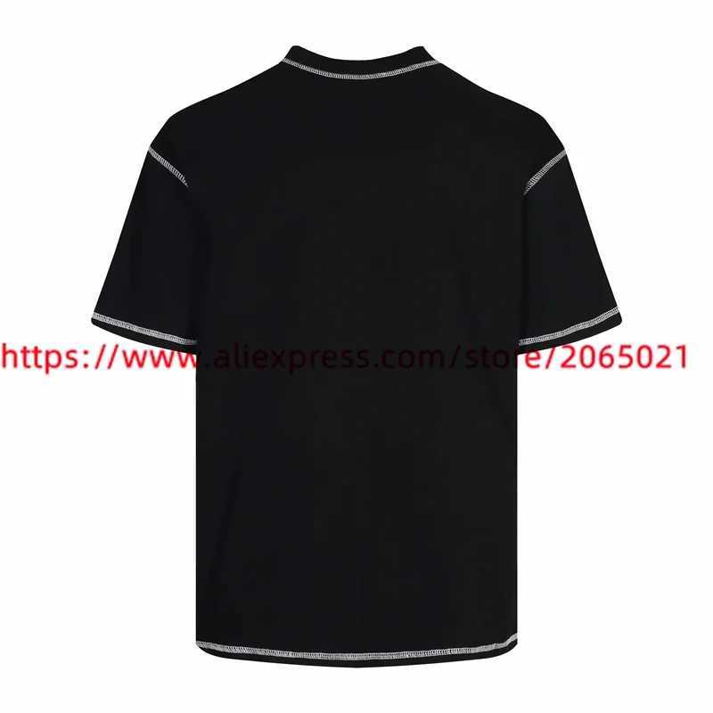 Men's T-Shirts Yellow Box MARTINE ROSE T Shirt Men Women T-Shirt Tops Tee J250312