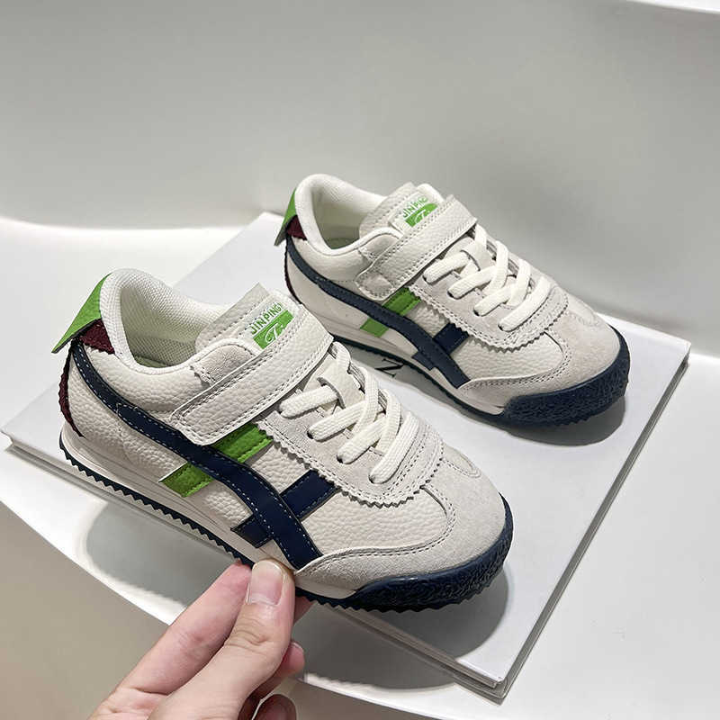 Athletic Outdoor Girls shoes childrens Forrest Gump shoes 2025 new spring childrens shoes boys soft soled sports shoes baby board shoes trendY250314WU