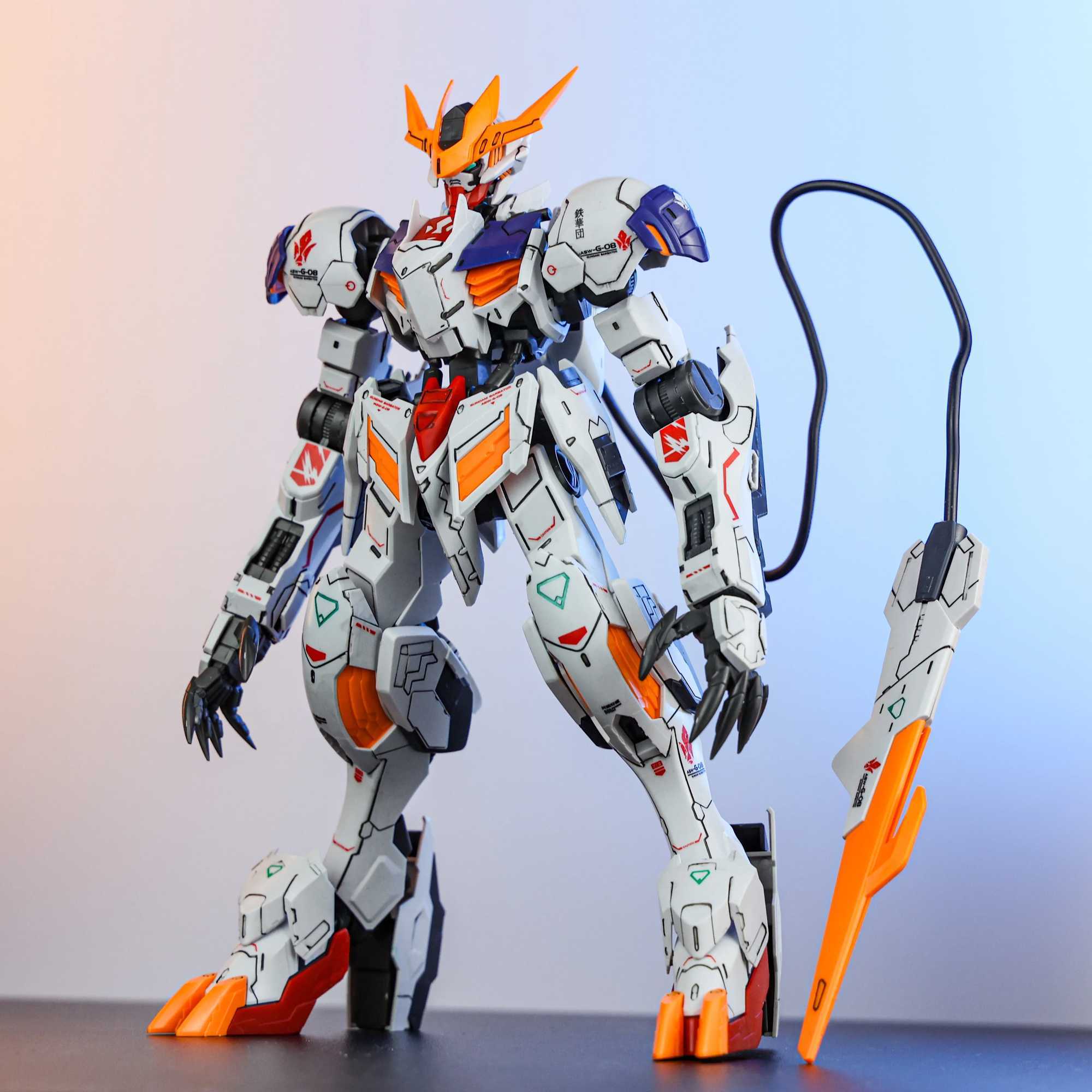 MAX MODEL 1/100 Barbatos Lupus Rex Assembly Model Kit Action Figures Robot Plastic Statue Model Kits Collection Toys GiftsC250315