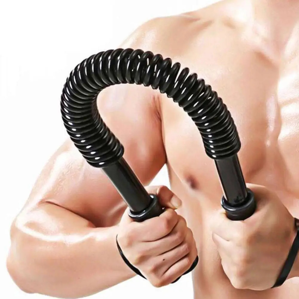 20KG Arm Chest Strength Training Spring Power Twister Bar Developer Men Tools Office Adult Sport Fitness Hosue Exercise 250314