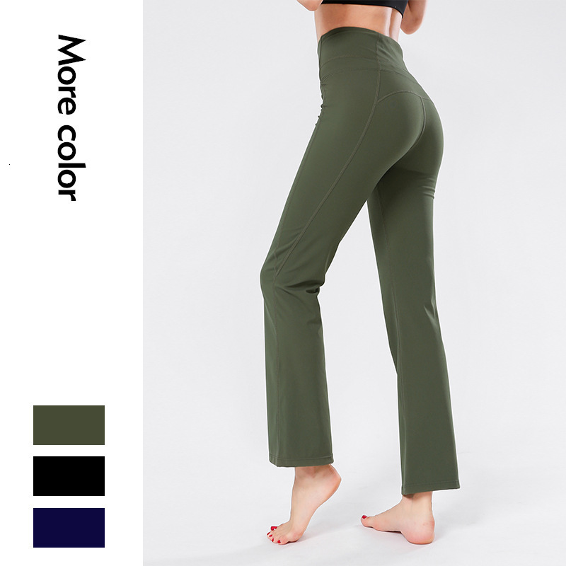 tracksuit New Micro La Women's Nude Feel Loose Wide Leg Dance Training Pants Sports Fitness Yoga Clothes leggings