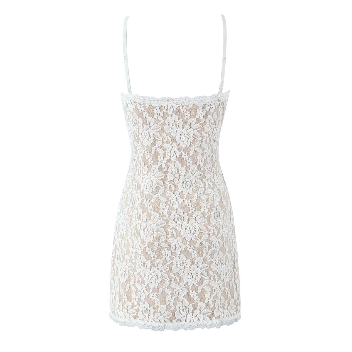 Hot Girl Pure Desire Slim Fit Design Sense Lace Jacquard Dress 2025 Summer New Product Sexy Hip Bag Suspender Short Skirt