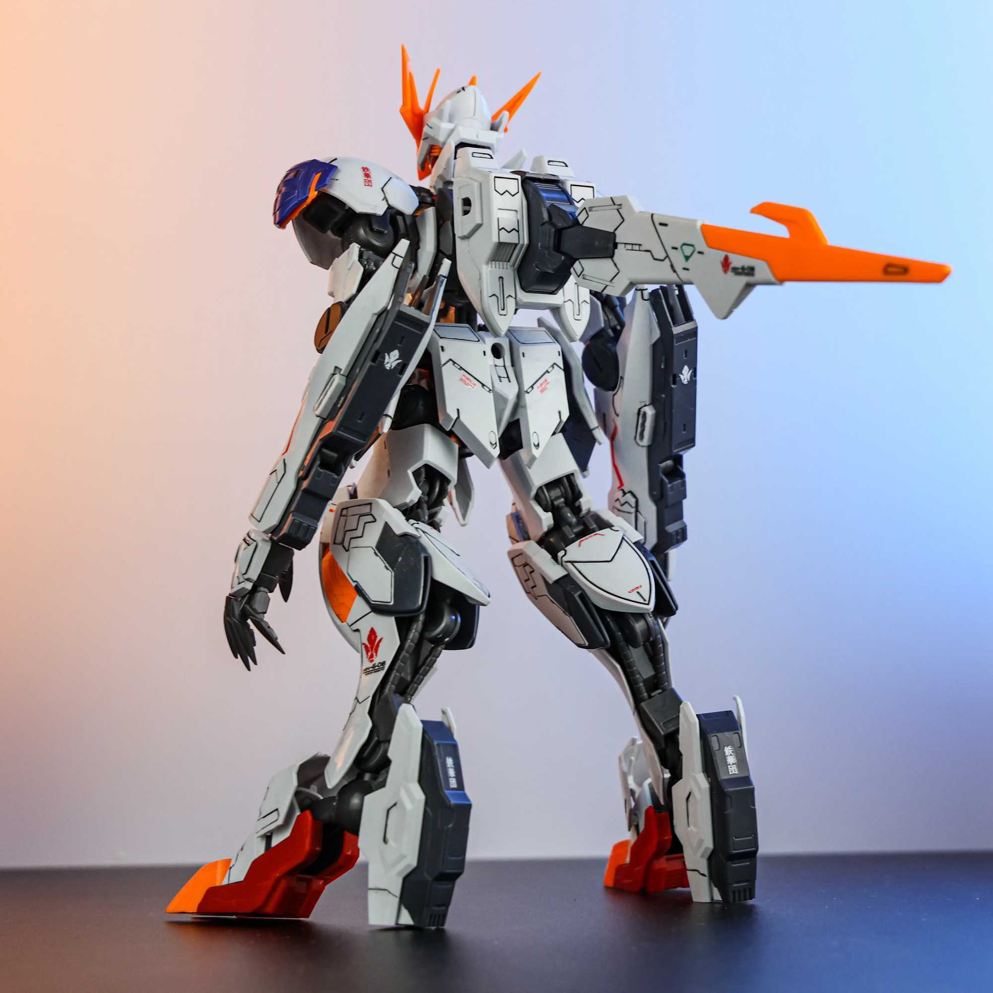 MAX MODEL 1/100 Barbatos Lupus Rex Assembly Model Kit Action Figures Robot Plastic Statue Model Kits Collection Toys GiftsC250315