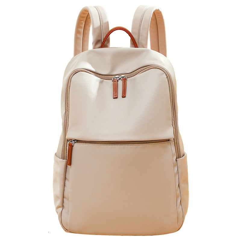 Shoulder For Women 2024 New Oxford Cloth Simple College Student Backpack Lightweight Large Capacity Travel Business Computer Bag
