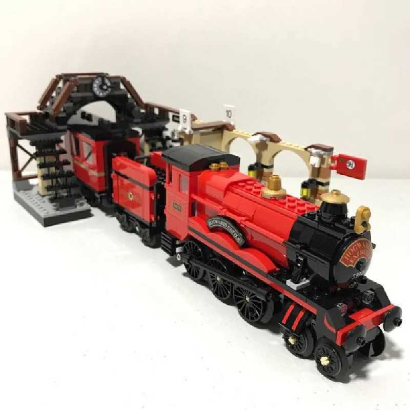 Magic Movie Series Express Train Creative and Versatile Creative Building Assembly B Toys Childrens Gifts Toys Christmas 75955 Y250315