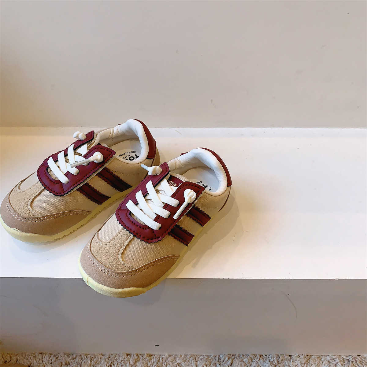 Athletic Outdoor TOPSTAR childrens shoes childrens sports shoes for ages 1-3 to 6 spring and autumn girls moral training shoes boys baby board shoesY2
