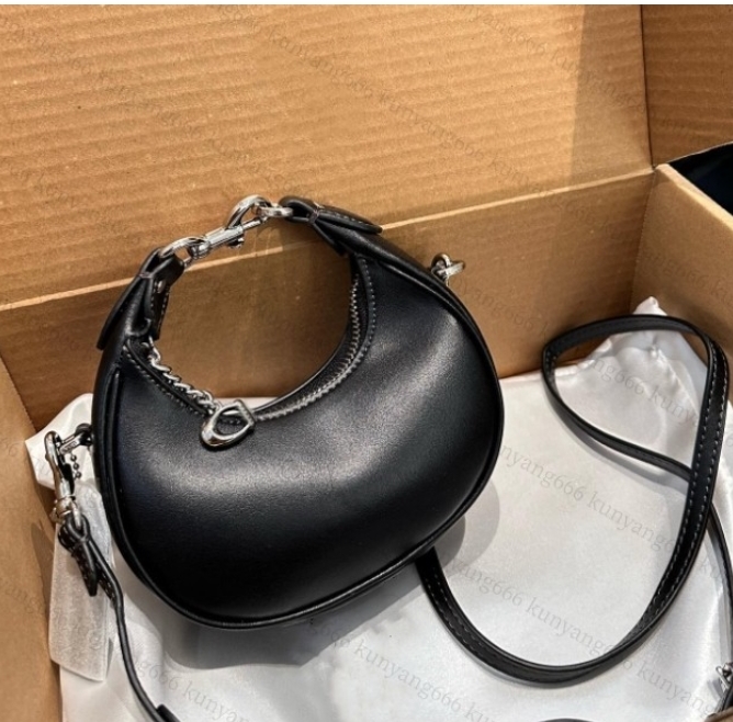 JONIE Designer Bag Wallet Luxury Women's Half Moon Bag Shoulder Bag Mini Women's Crossbody Bag Handbag Casual Women's Handbagg