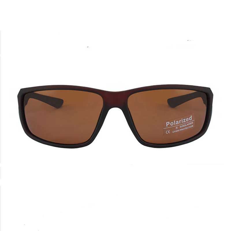 New polarized sunglasses for men fashionable unisex sporty Busin black sunglasses UV400 driving sunglasses for men W250315