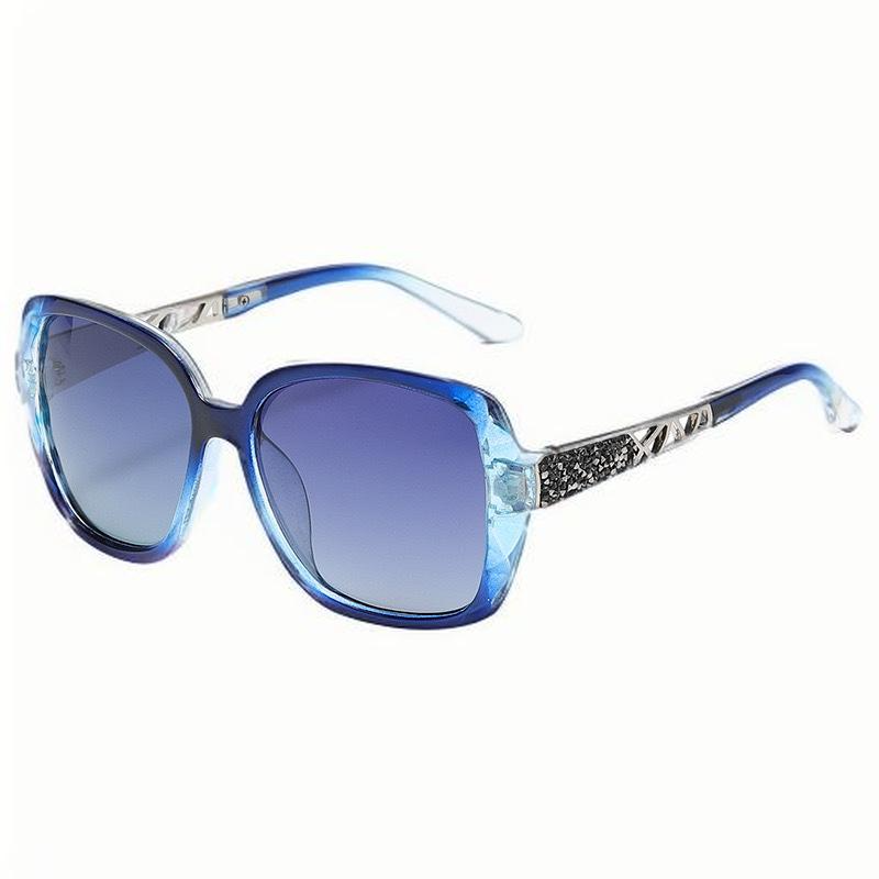 New large frame women's sunglasses senior sense diamond-encrusted sunglasses summer anti-ultraviolet street photography fashion sunglasses