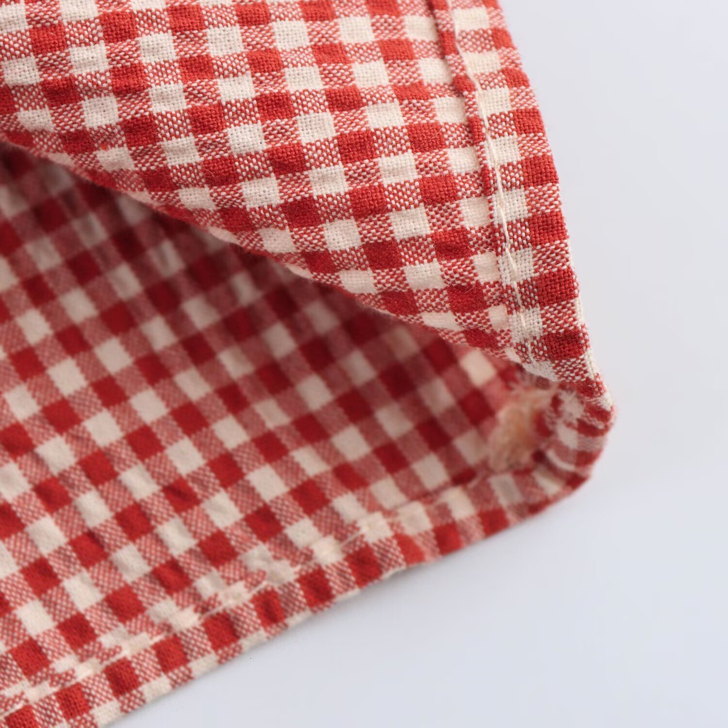 2025 Spring New Product Style: Sleeveless Vest Style Mid Length Skirt Slimming Waist And Plaid Dress With A Drawstring
