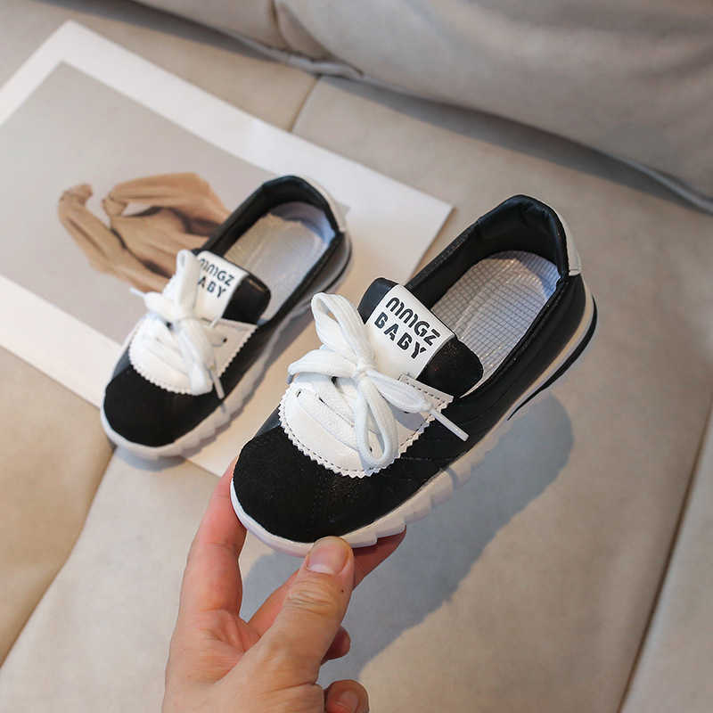 Athletic Outdoor Girl Forrest Gump 2025 Spring and Autumn New Korean Edition Middle and Large Childrens Soft soled Legged Sports Shoes Boys Versatile 