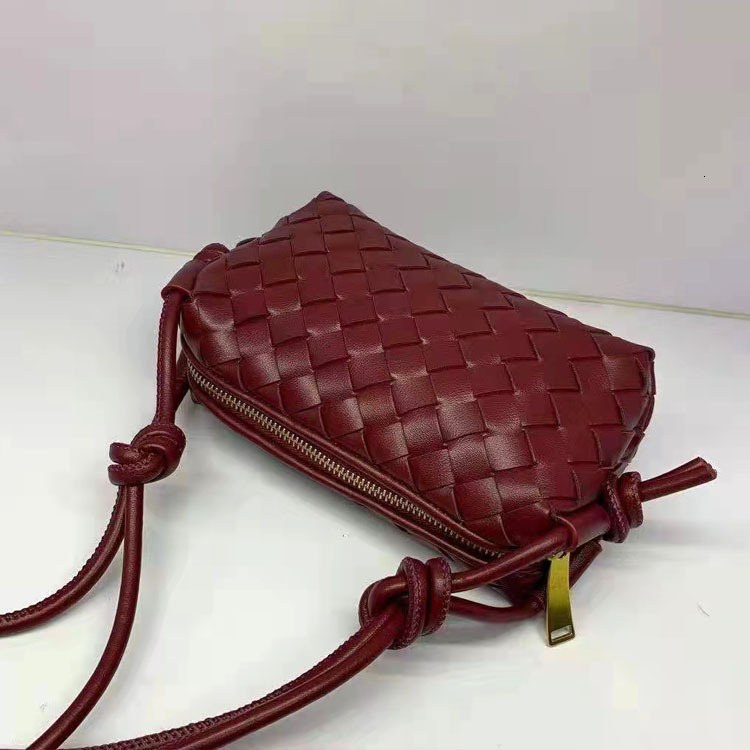 Woven Mobile Phone Single Shoulder Crossbody Used Fine Rope Adjustable Small Bag, Women's Bag