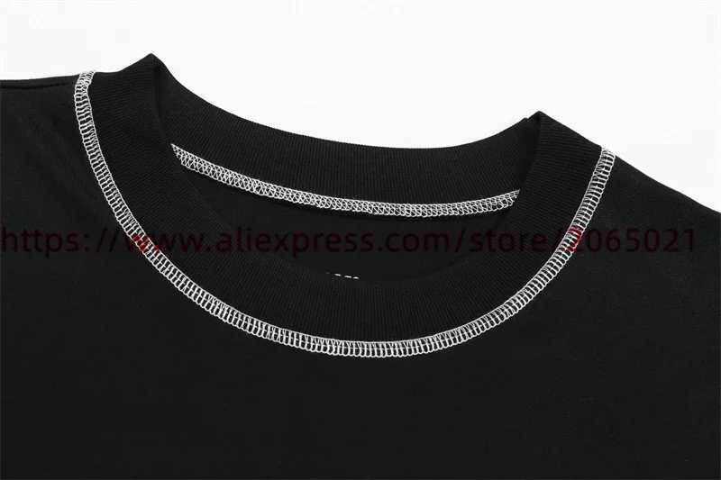 Men's T-Shirts Yellow Box MARTINE ROSE T Shirt Men Women T-Shirt Tops Tee J250312