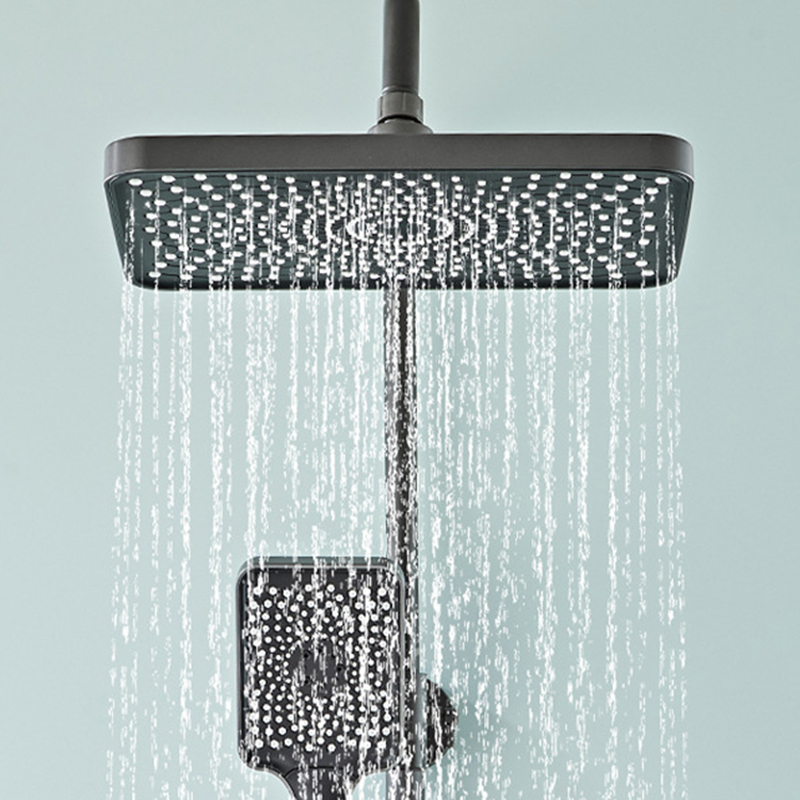 Eco-Friendly Digital Adjustable Shower Head with Water-Saving Technology
