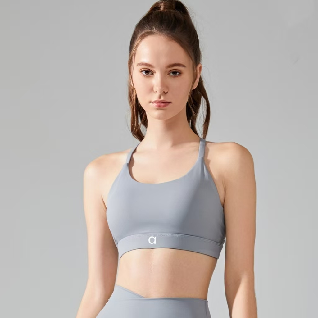 AYW249 Women Yoga Sport Bra Crop Top Bodycon Tank for Fitness Bras Girl High Elasticity Sport Tank Underwear Running Gym Top Wear